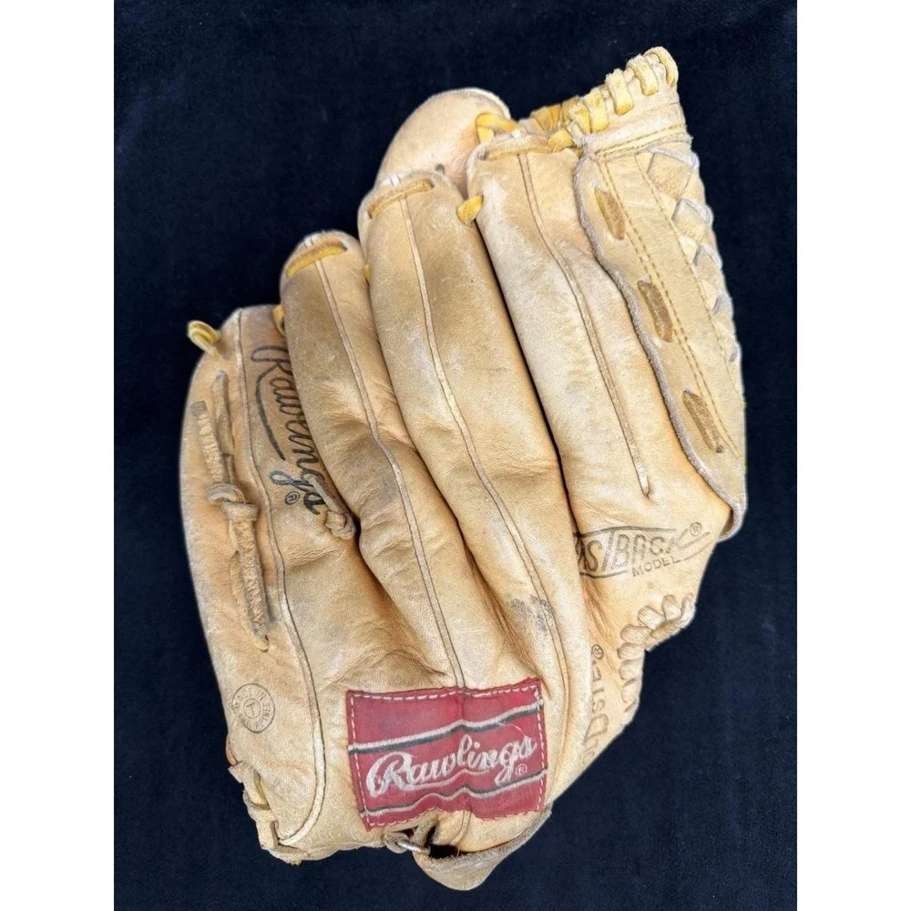 Nolan Ryan Baseball Glove Rawlings RBG34 Fastback & Ed-U-Cated RHT Deep Well Pkt